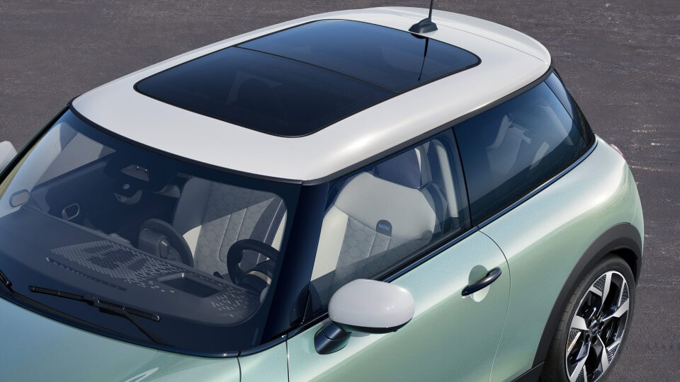 MINI Cooper 3-dörrar Panoramatak