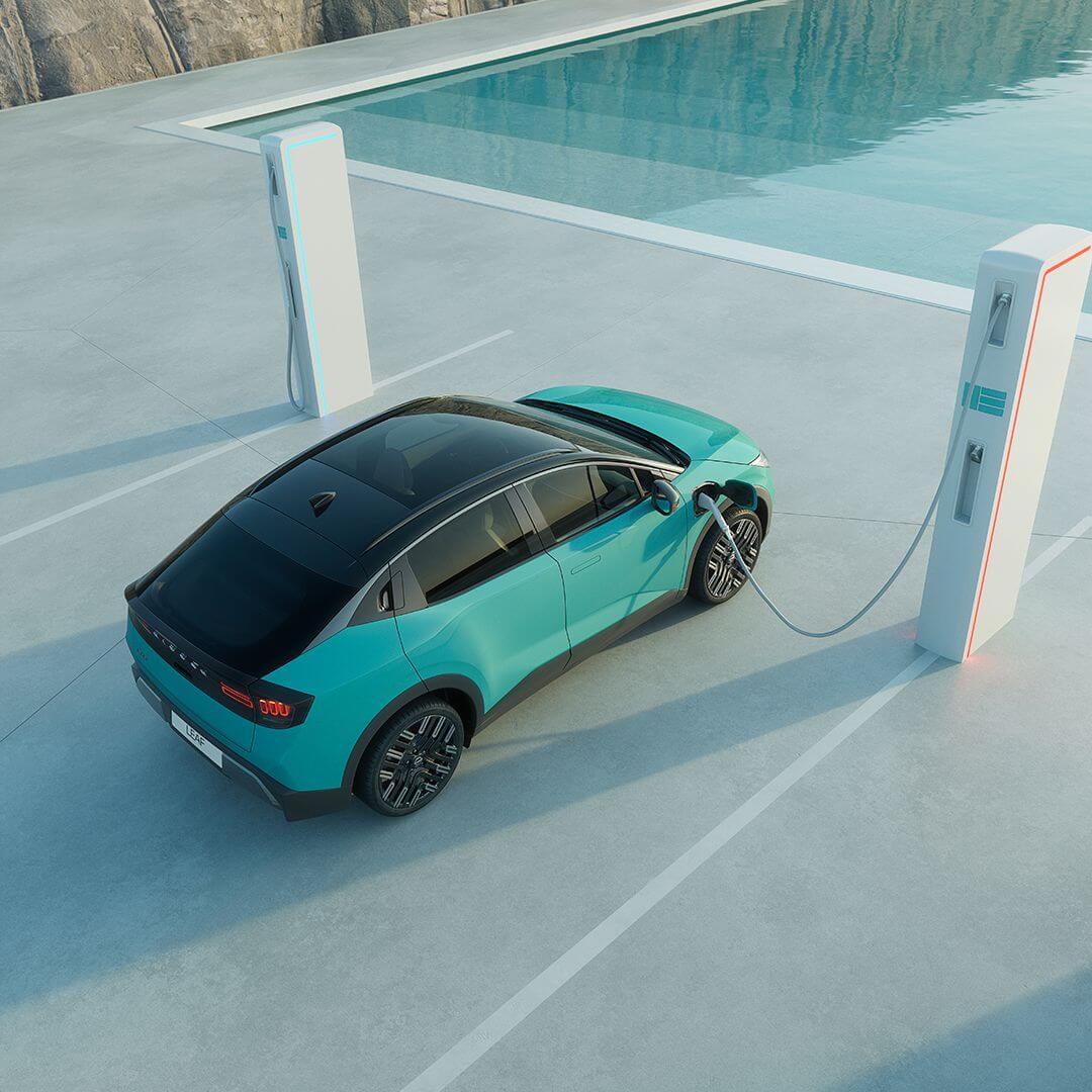 nya leaf räckvidd nissan elbil lång räckvidd