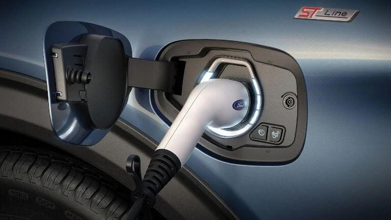 Ford Explorer 2020 Laddkontakt Plug-in Hybrid
