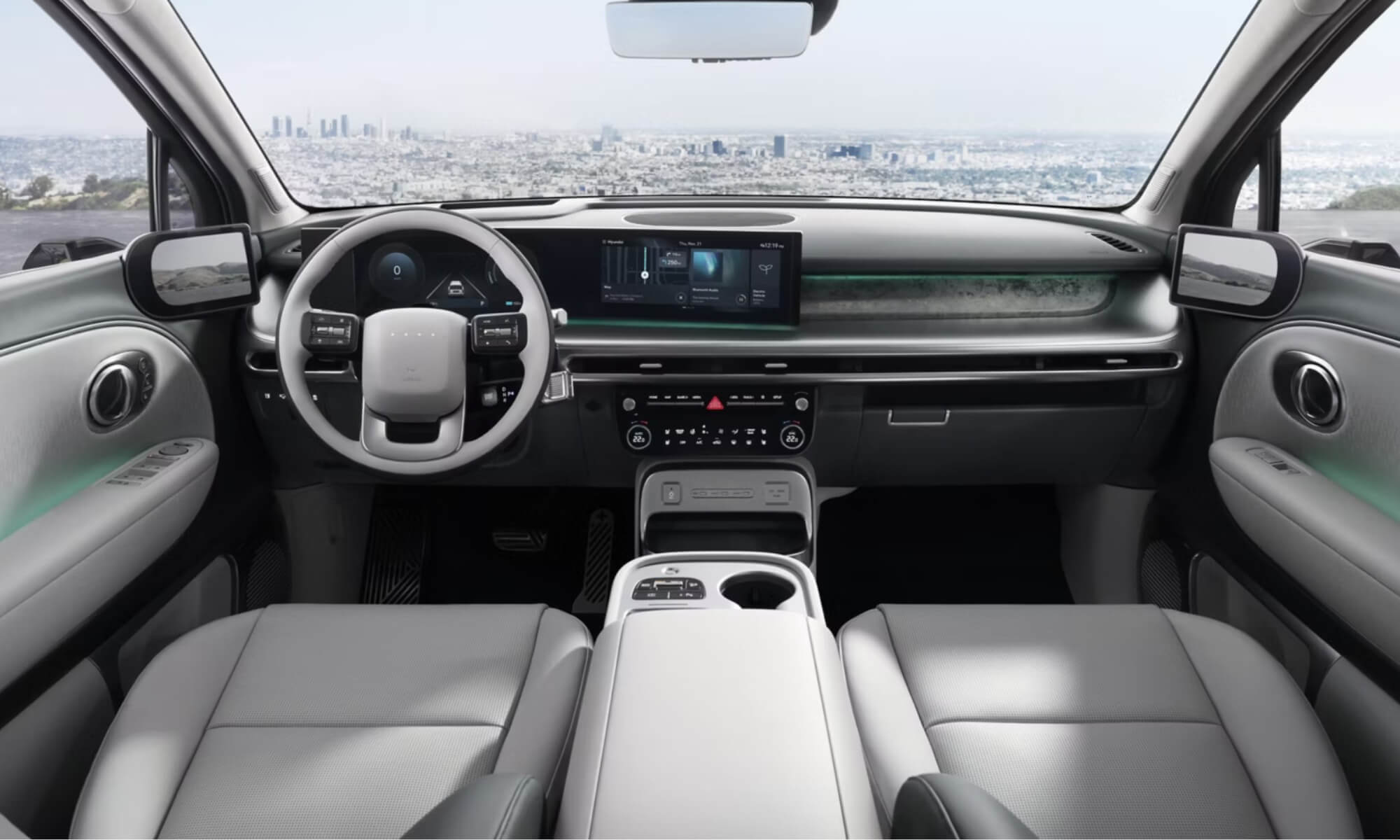 Smart inredning elbil suv ioniq 9. ev9