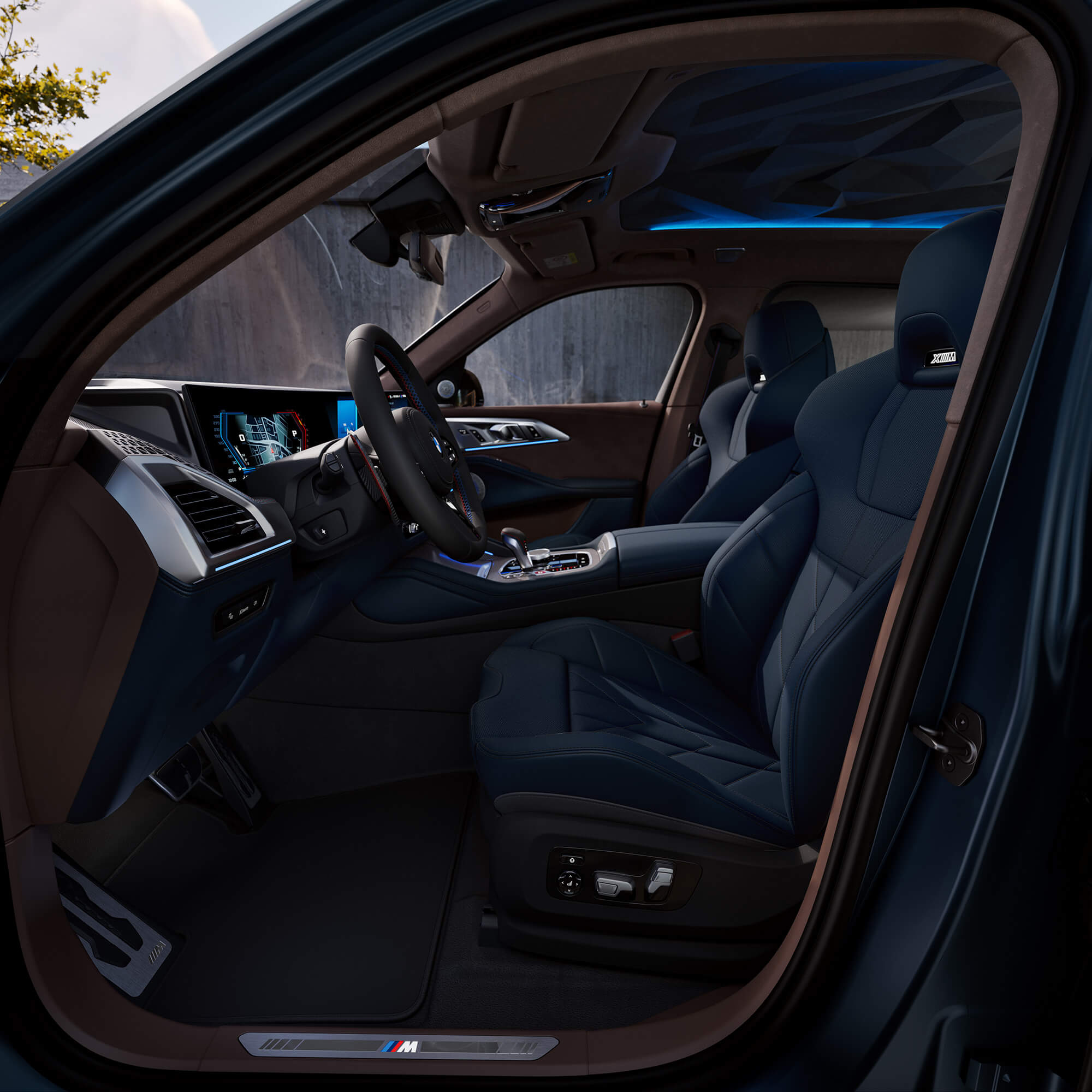inuti bmw xm lyxsuv