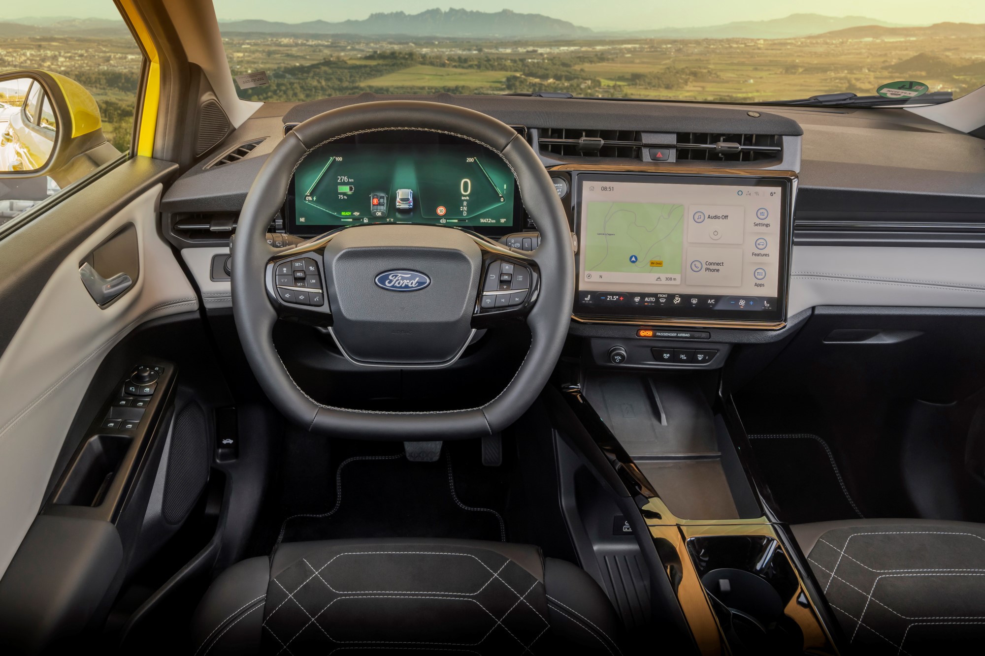 liten elbil stadsbil på el